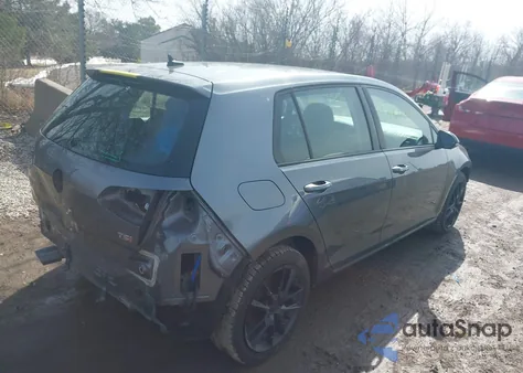 2017 Volkswagen Golf Tsi S 4-Door/Tsi Se 4-Door/Tsi Sel 4-Door/Tsi Wolfsburg Edition 4-Door из США, поврежденный, VIN 3VW217AU4HM010746